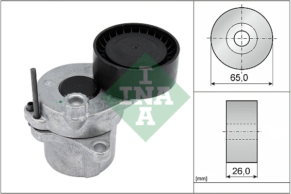 Belt Tensioner, V-ribbed belt